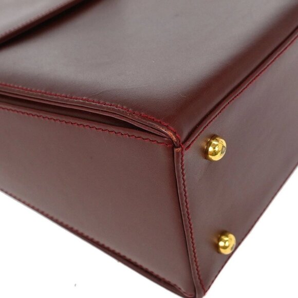 Cartier Bordeaux Must de Cartier Handbag C25 - Picture 3 of 10